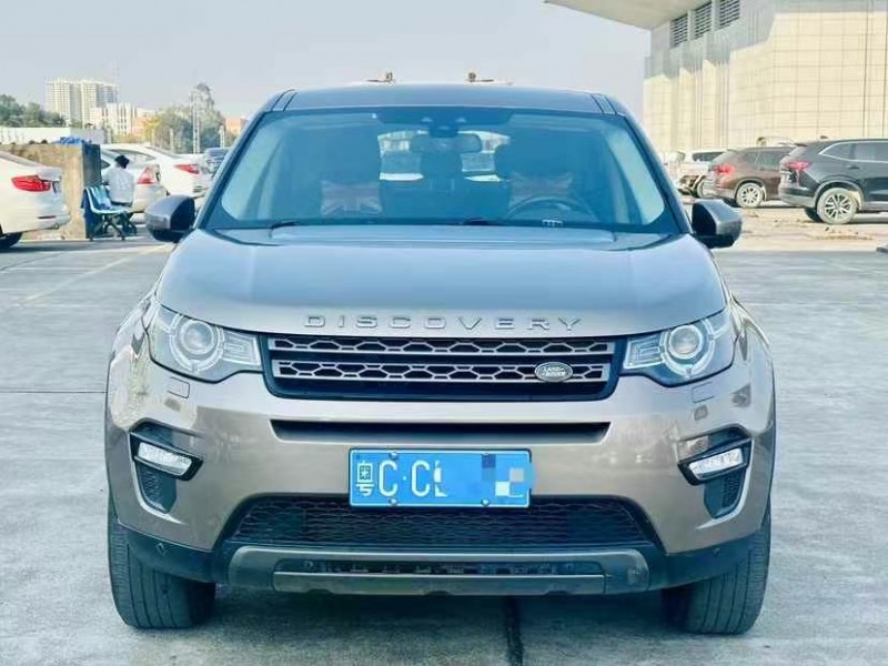 东莞17年路虎发现神行1