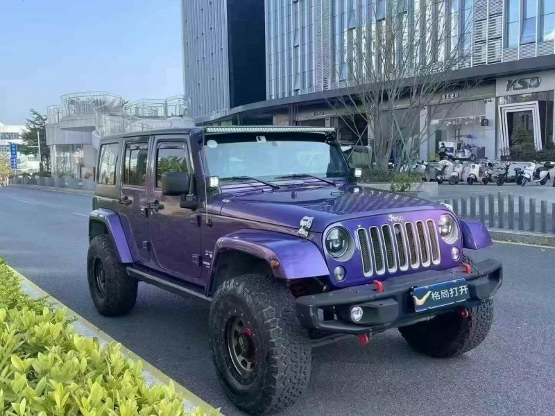 深圳18年Jeep牧馬人2