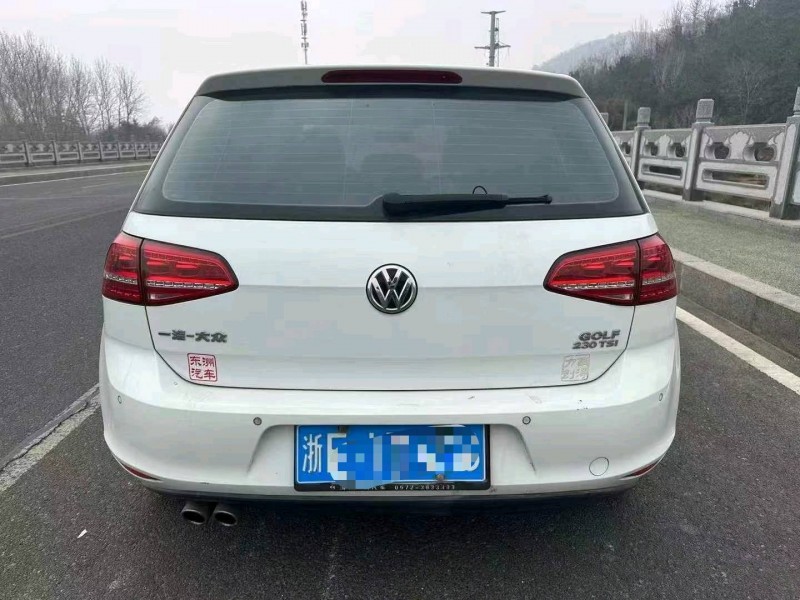 枣庄16年大众高尔夫5
