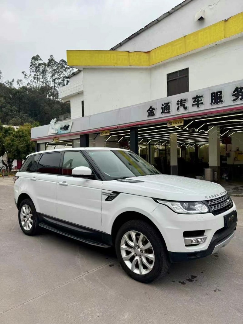 东莞16年路虎揽胜运动4