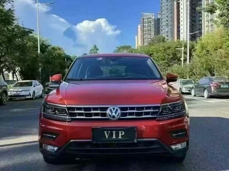 深圳17年大眾途觀1