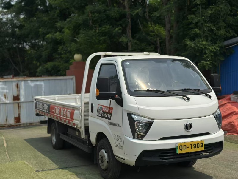 青島23年飛碟箱貨貨車3