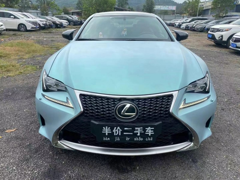 广州18年雷克萨斯RC3