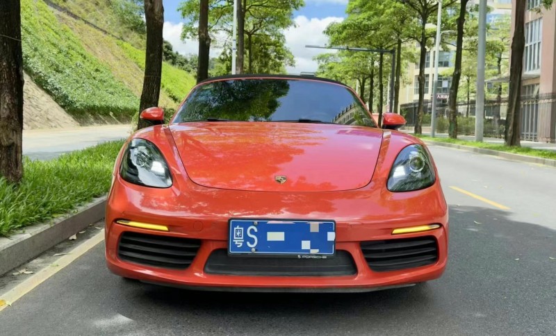 東莞18年保時捷Boxster1