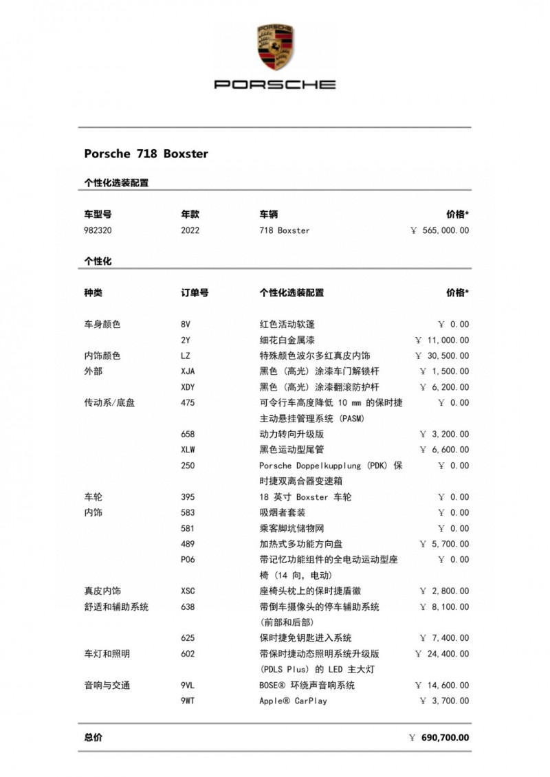 盐城22年保时捷7186
