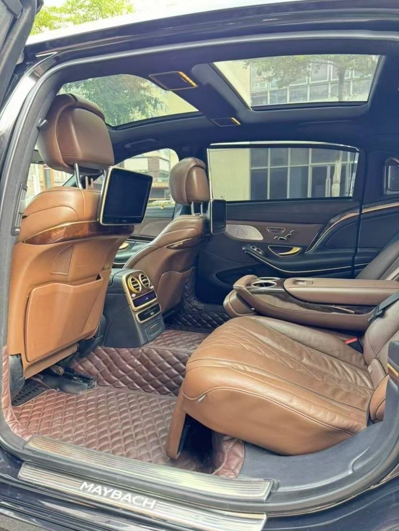 东莞17年奔驰迈巴赫S级8
