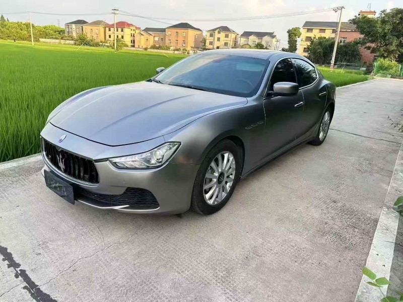 衢州15年瑪莎拉蒂Ghibli2