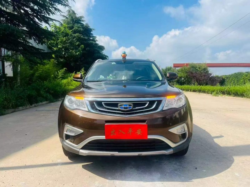 济南17年吉利博越1