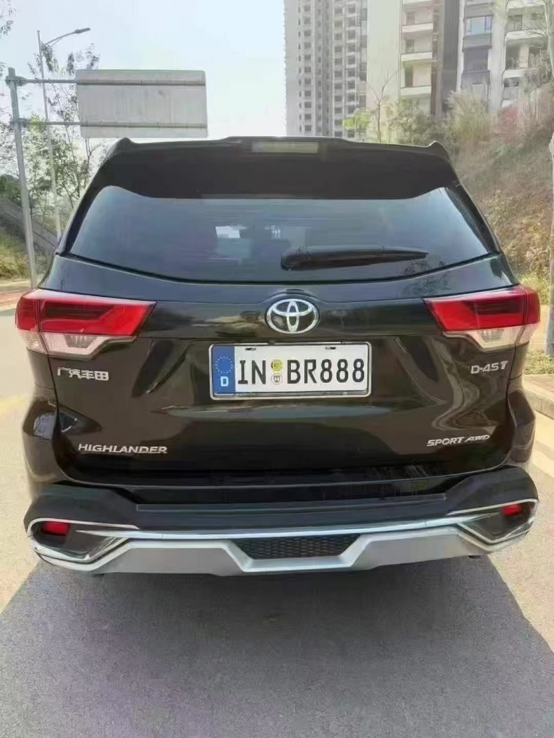 东莞20年丰田汉兰达9