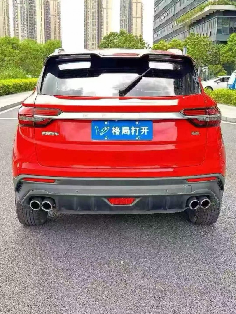 东莞19年吉利缤越9