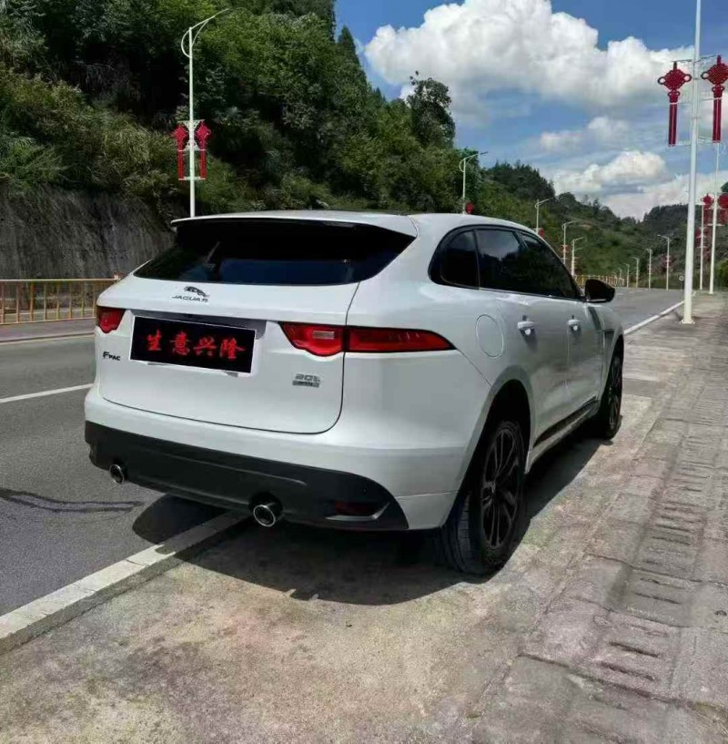 钦州19年捷豹F-PACE8