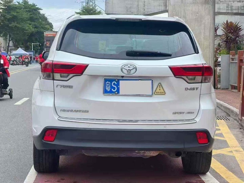 汕头21年丰田汉兰达9