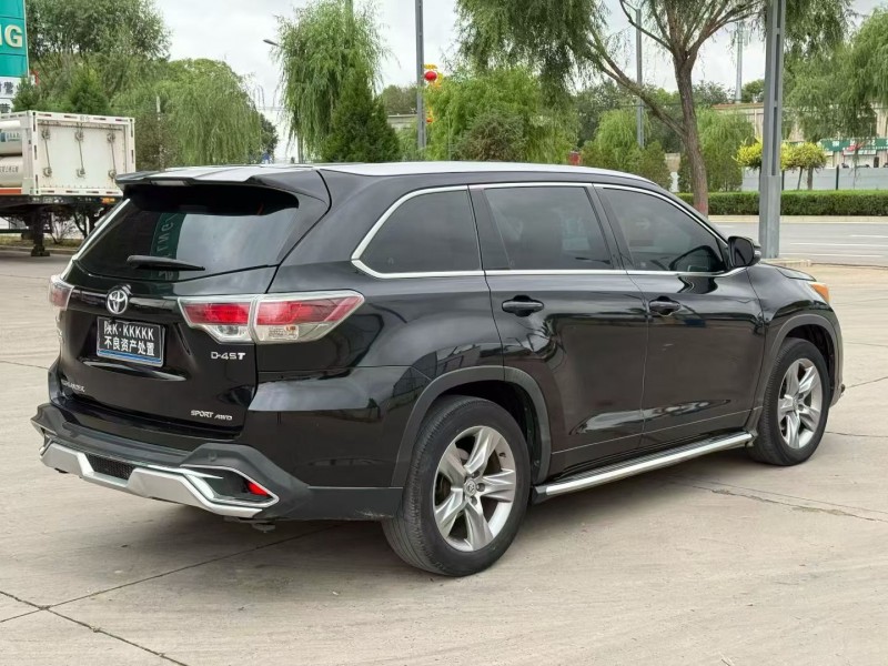 榆林16年丰田汉兰达8