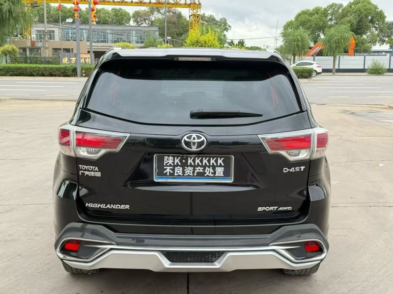 榆林16年丰田汉兰达9