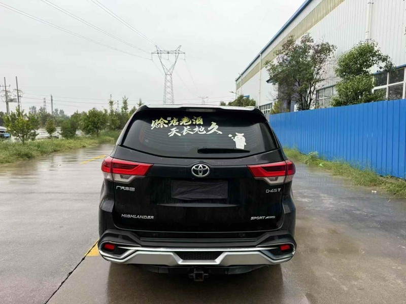 许昌19年丰田汉兰达9