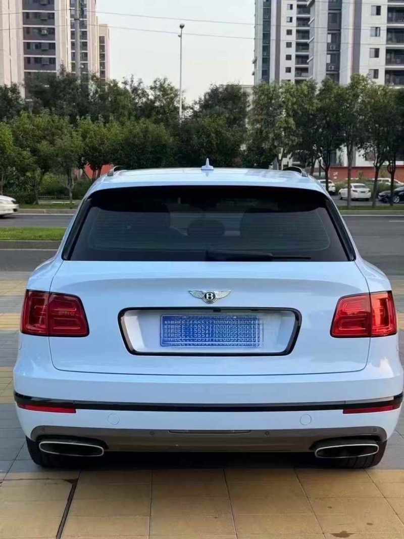 张家口18年宾利添越9