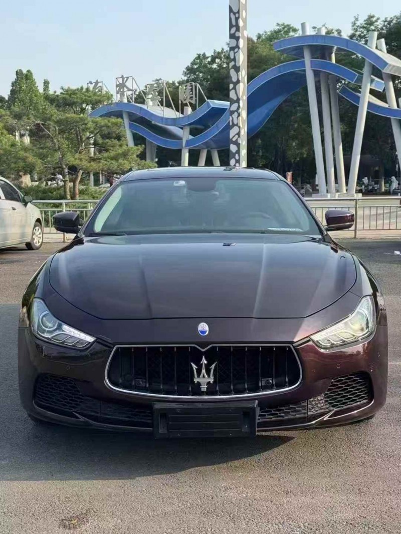 石家庄18年玛莎拉蒂Ghibli1