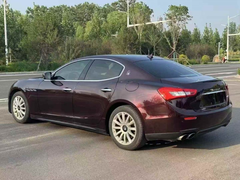 石家庄18年玛莎拉蒂Ghibli8