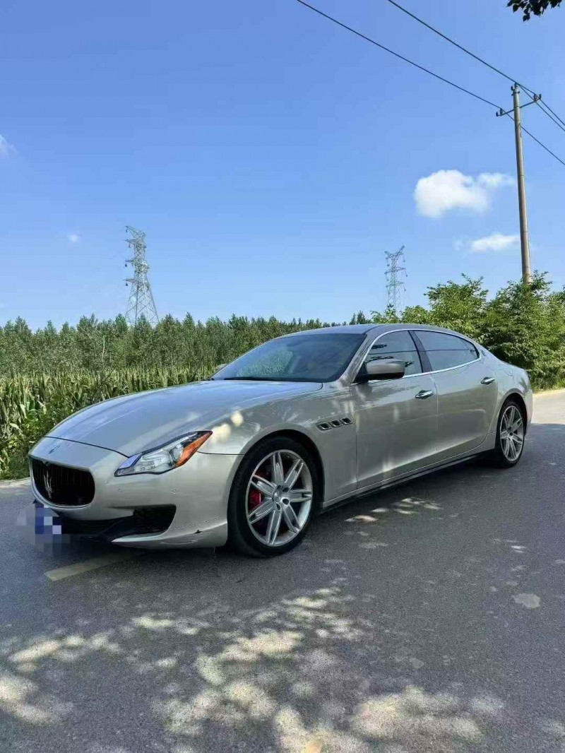 枣庄14年玛莎拉蒂总裁3