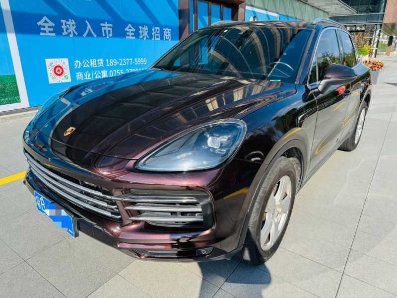 深圳18年保时捷卡宴3