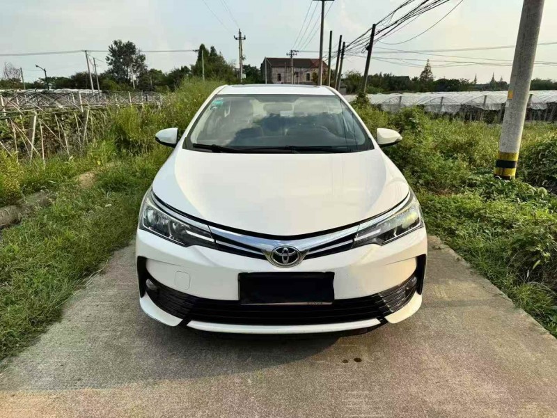 衢州17年丰田卡罗拉1