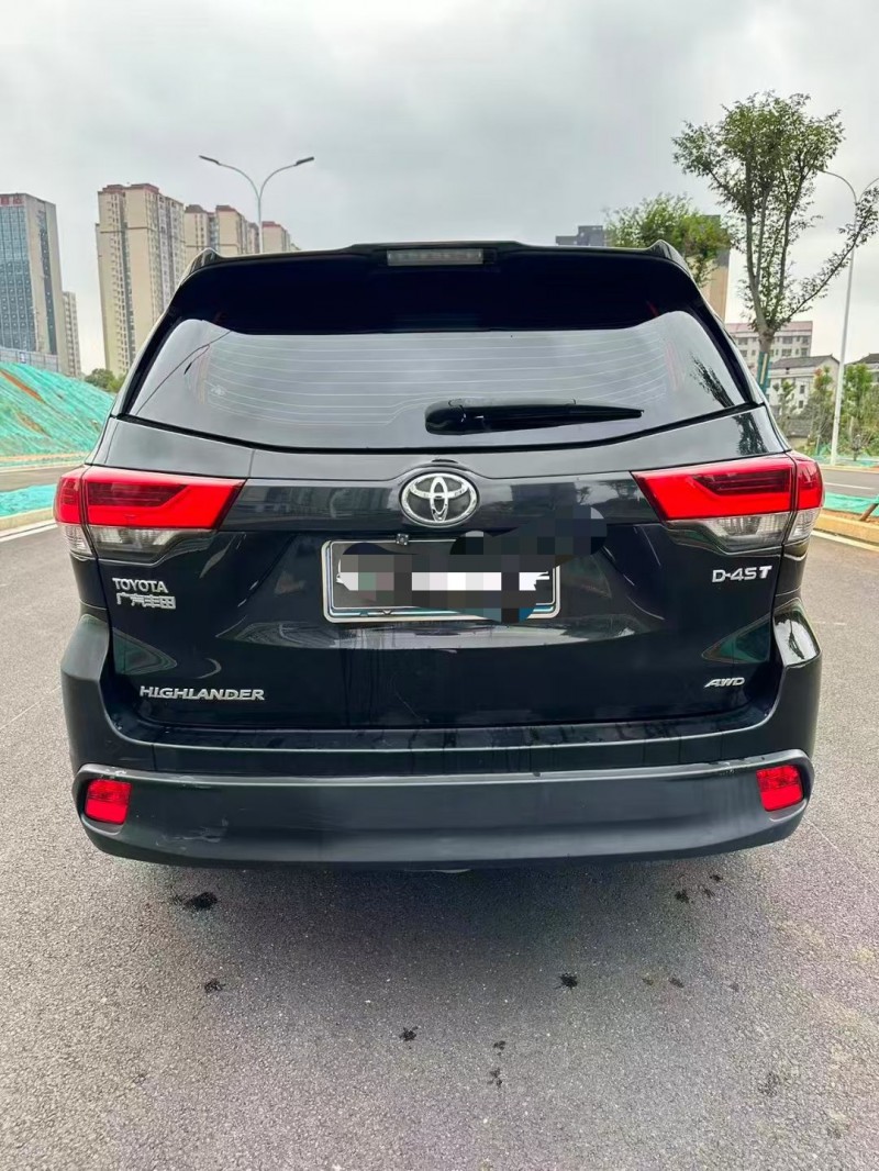 娄底19年丰田汉兰达2