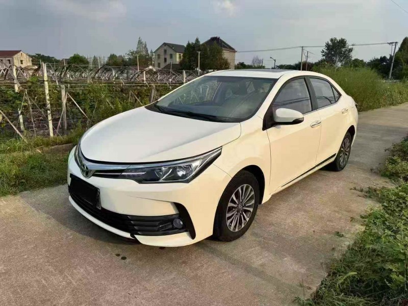 宁波17年丰田卡罗拉3