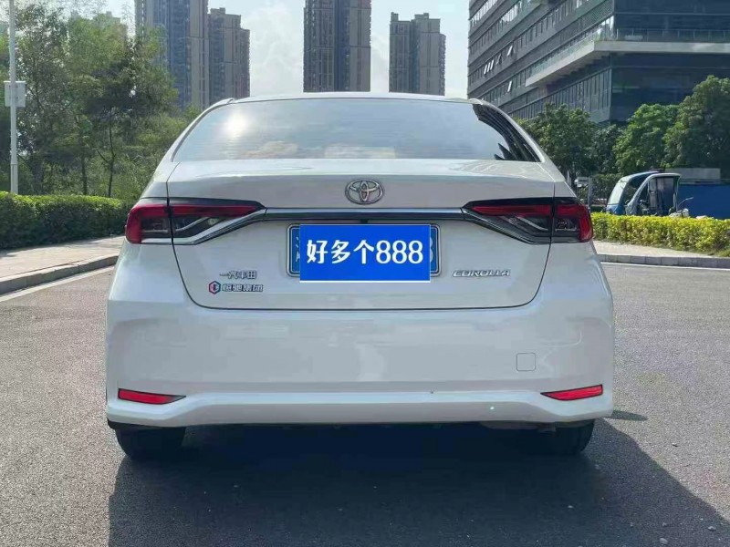 东莞22年丰田卡罗拉9