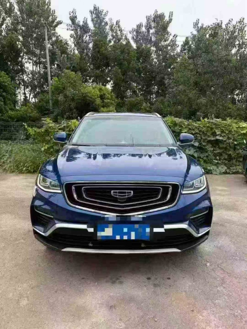 绍兴21年吉利博越1