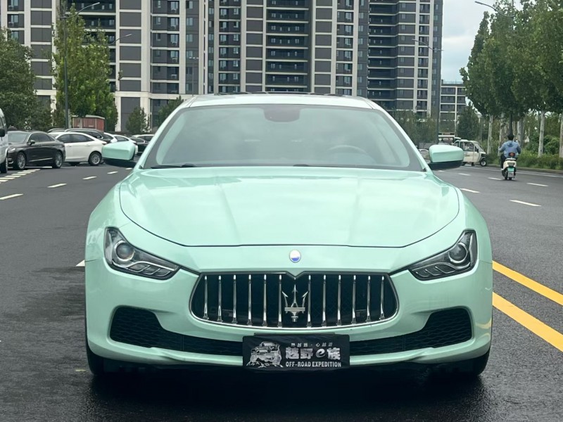 郑州17年玛莎拉蒂Ghibli1