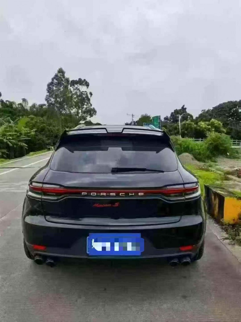 东莞18年保时捷Macan9
