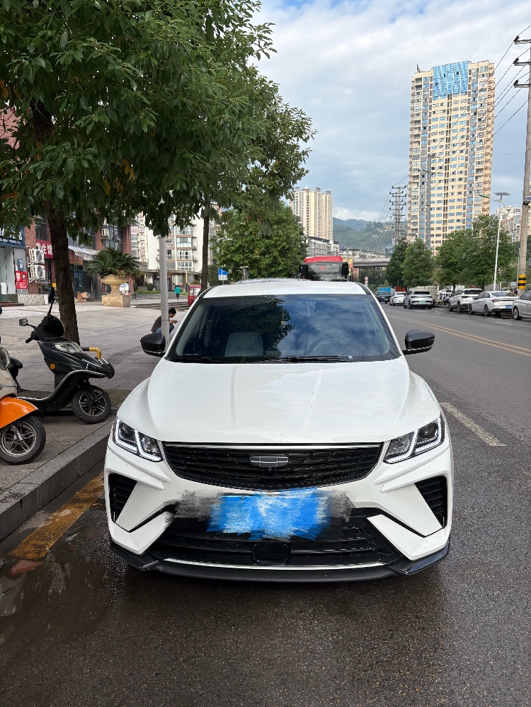 达州25年吉利缤越1