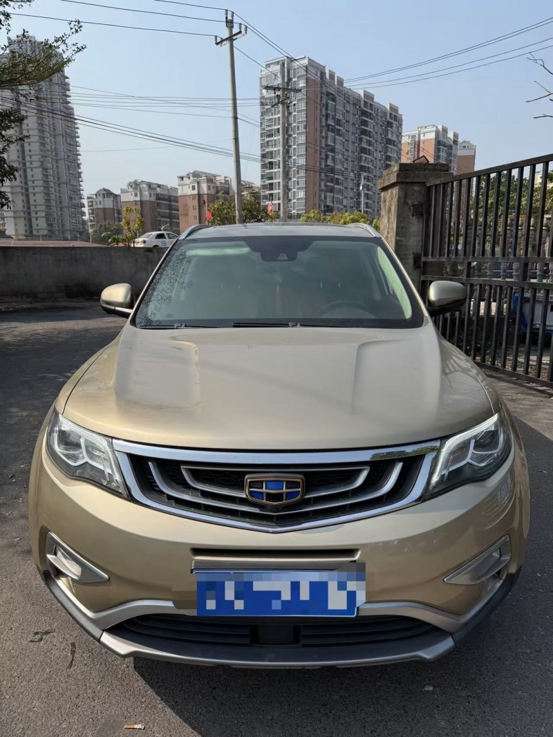 防城港17年吉利博越1