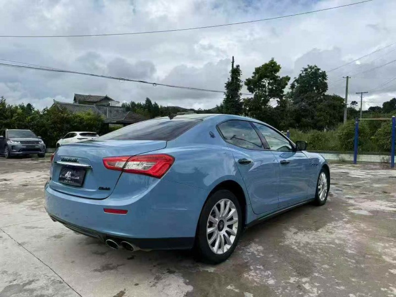 毕节16年玛莎拉蒂Ghibli9