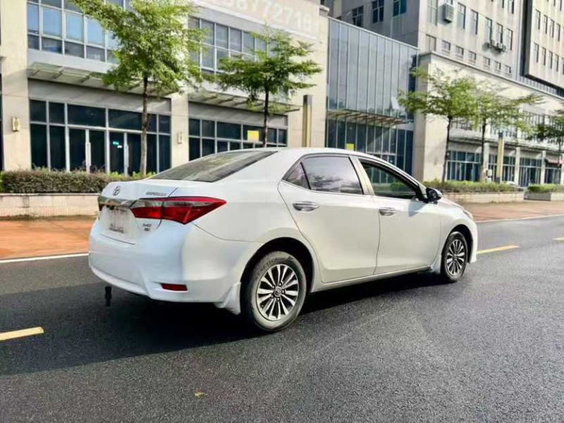 东莞18年丰田卡罗拉9