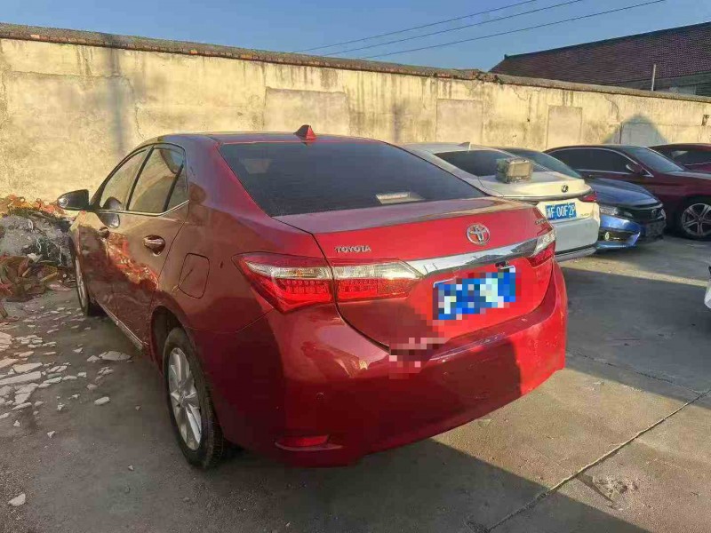 温州17年丰田卡罗拉8