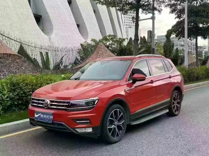 深圳17年大众途观3