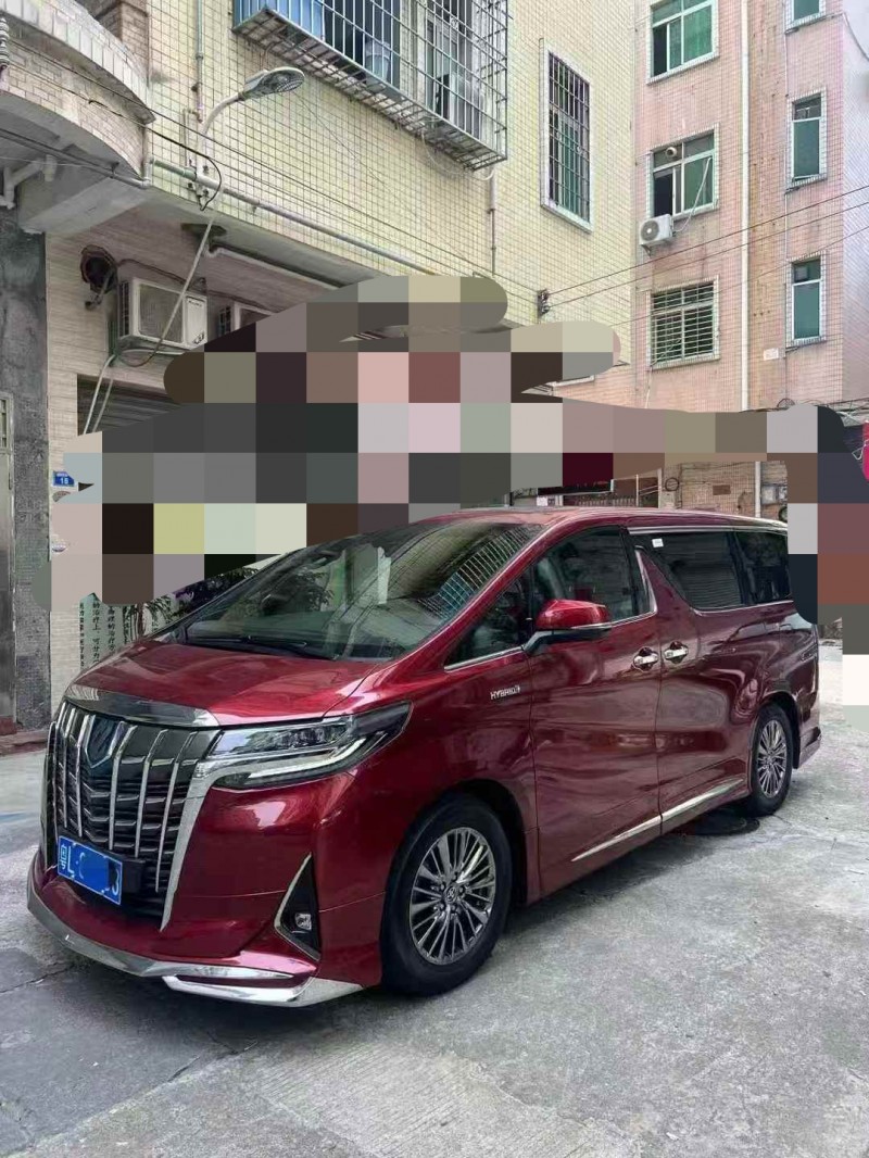 广州20年丰田埃尔法2