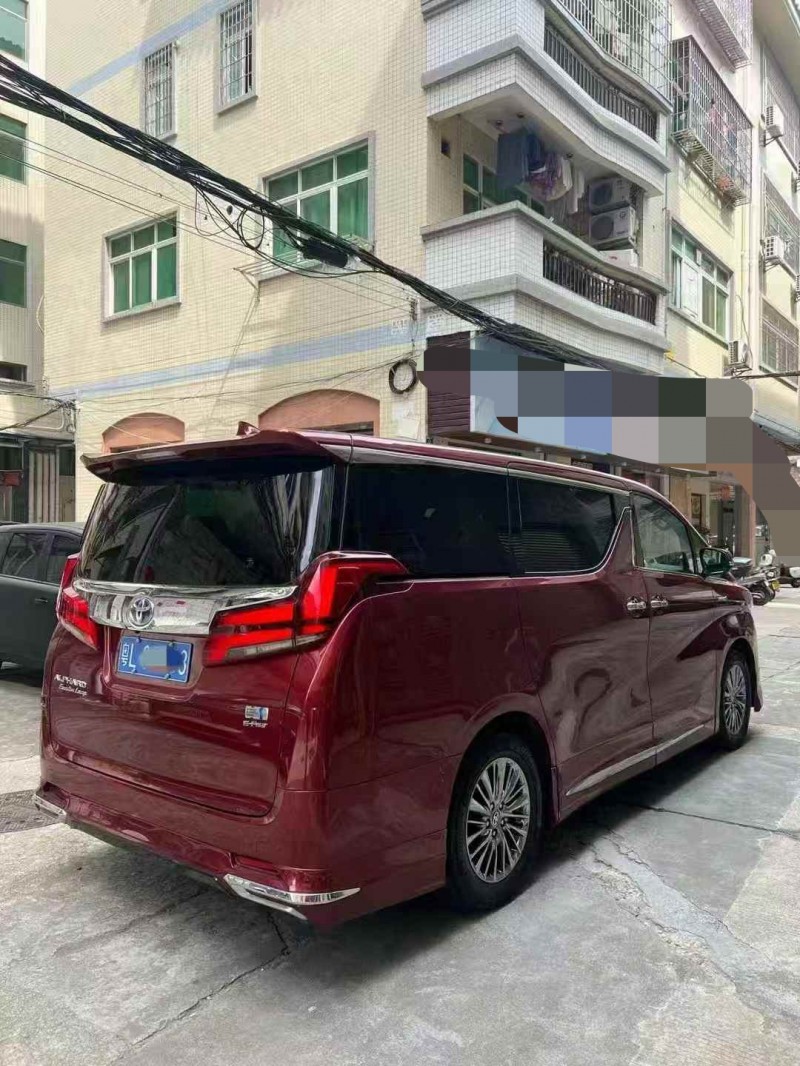 广州20年丰田埃尔法4