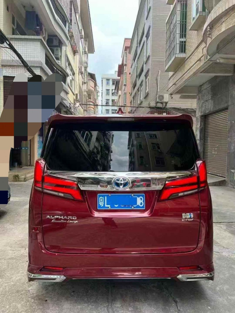 广州20年丰田埃尔法8