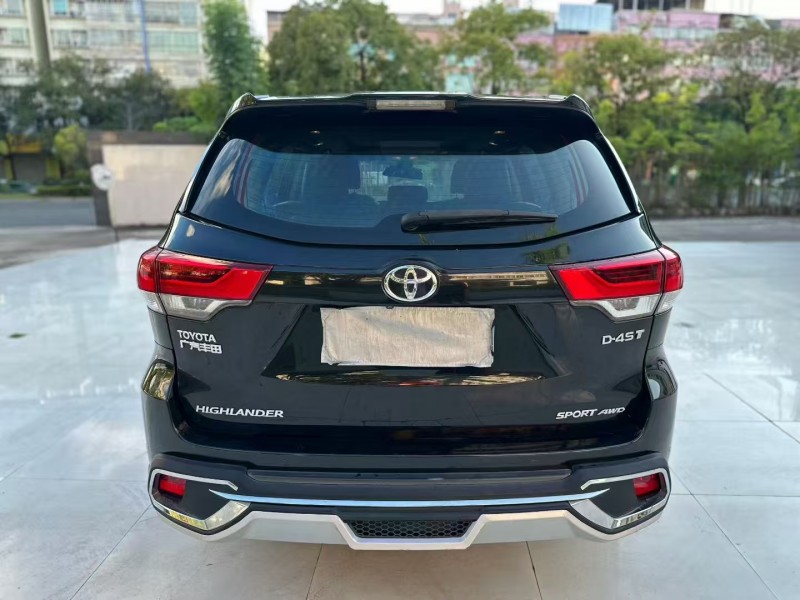 广州18年丰田汉兰达9