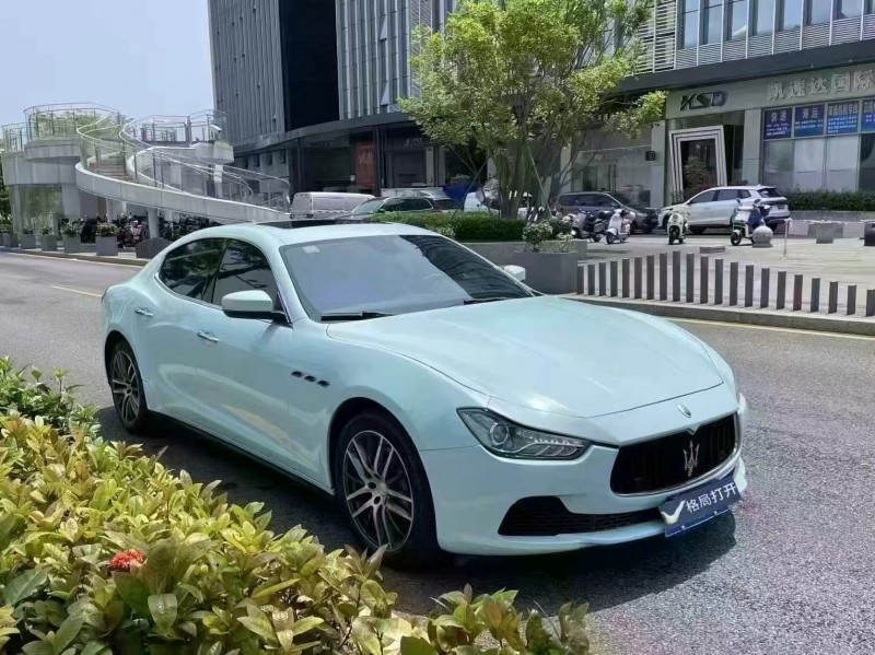 深圳17年玛莎拉蒂Ghibli2