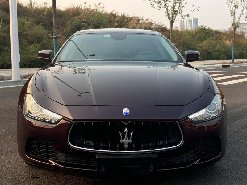 石家庄18年玛莎拉蒂Ghibli1