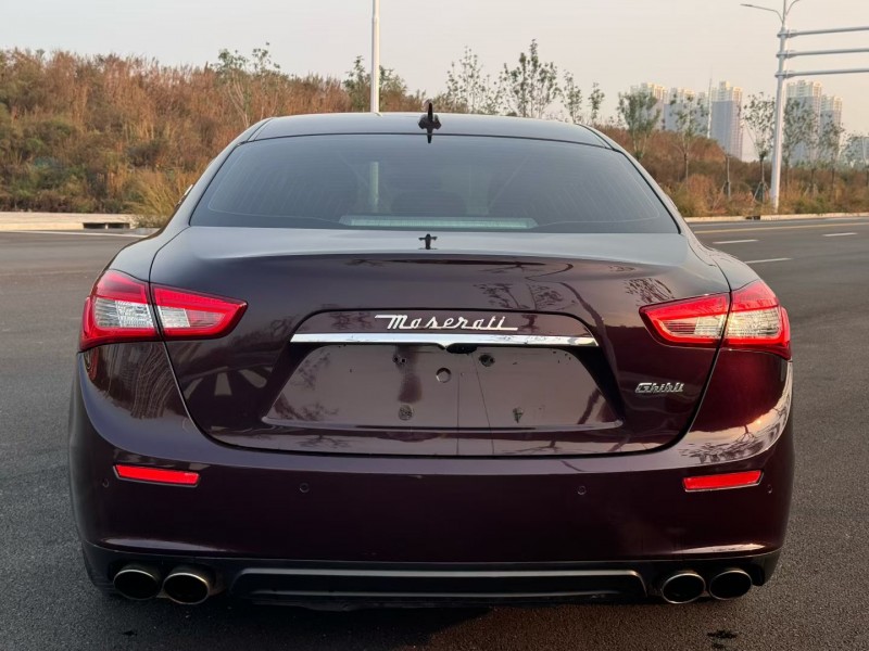 石家庄18年玛莎拉蒂Ghibli4