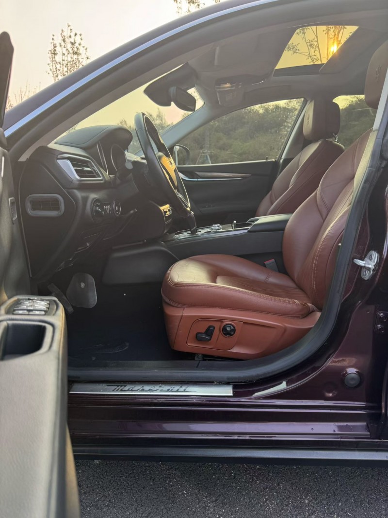 石家庄18年玛莎拉蒂Ghibli7