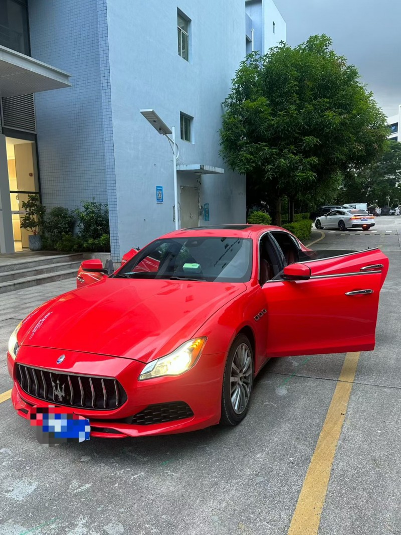 深圳16年玛莎拉蒂总裁3