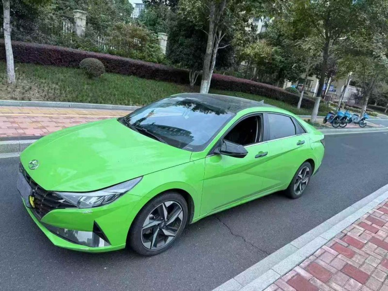 淮安23年现代伊兰特2