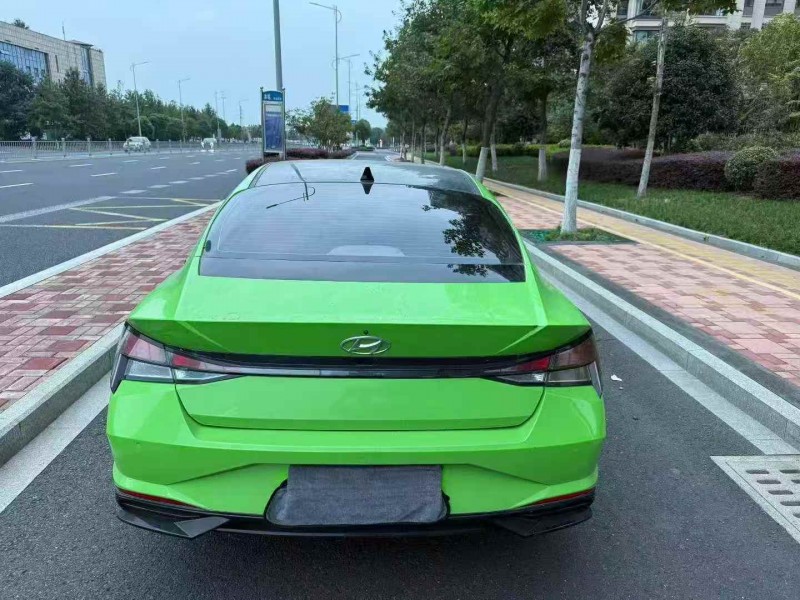 淮安23年现代伊兰特9