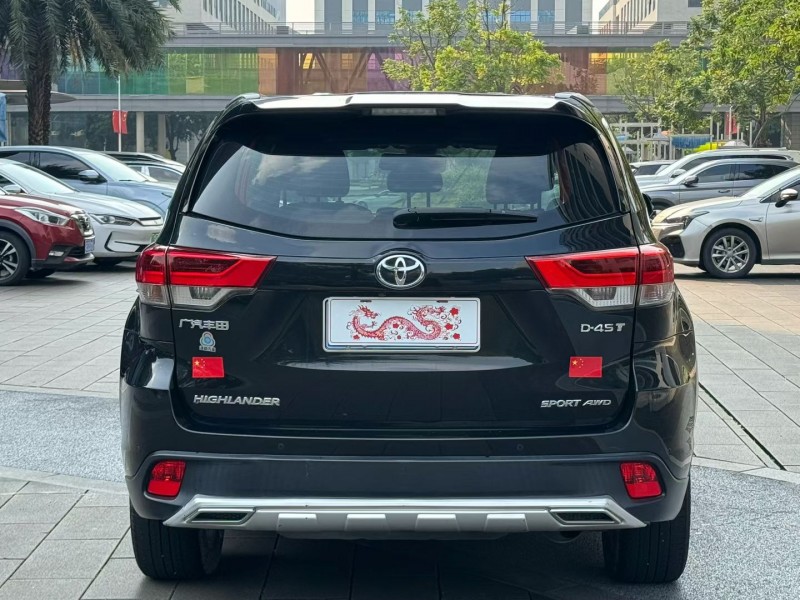 深圳20年丰田汉兰达9