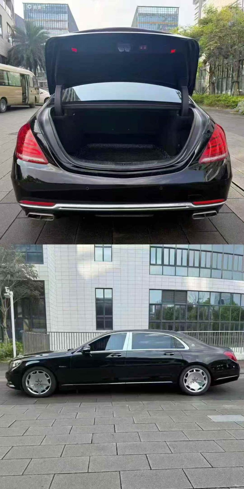 广州17年奔驰迈巴赫S级5
